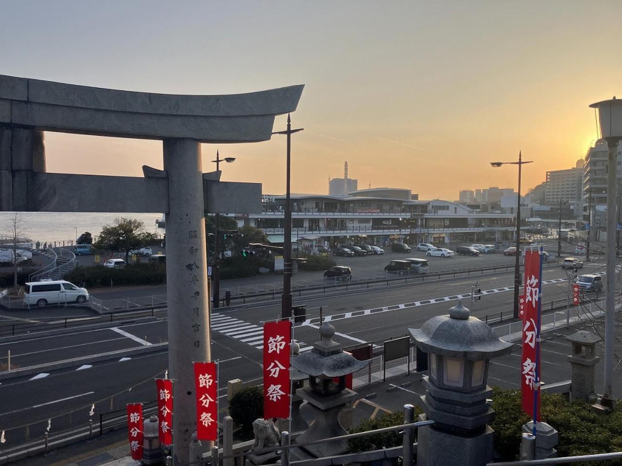 Sky Heart Hotel Shimonoseki Eksteriør bilde